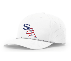 SBA Baseball Rope Hat (White)