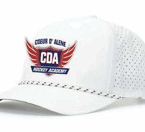 CDA Hockey Performance Hat (White)