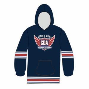 CDA Hockey Sublimated Hooded Sweatshirt