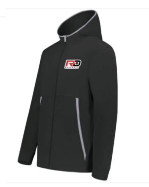 RD2 Baseball Pullover Jacket (Black)