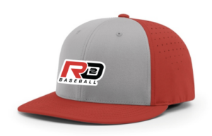 RD2 Baseball Red/Grey Hat