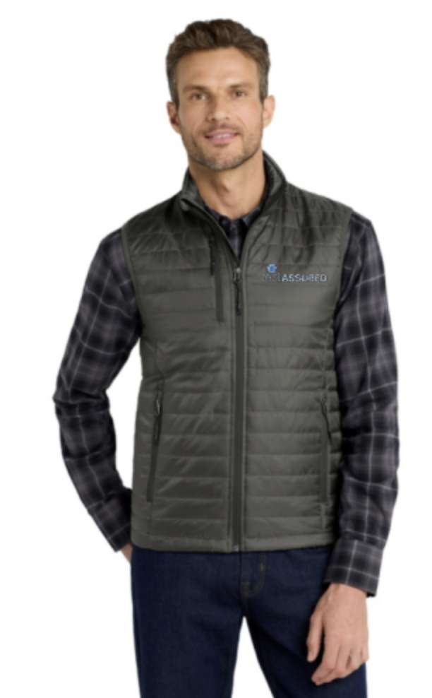Packable Puffy Mens Vest - Image 4