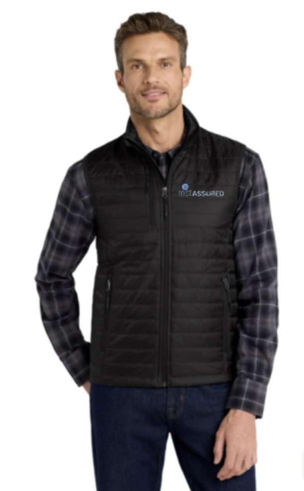 Packable Puffy Mens Vest - Image 3