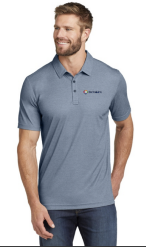 Travis Mathew Mens Oceanside Heather Polo