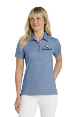 Travis Mathew Womens Oceanside Heather Polo