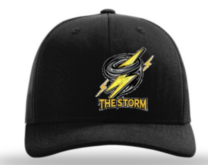Storm Lacrosse Trucker Hat (snap back)- Black